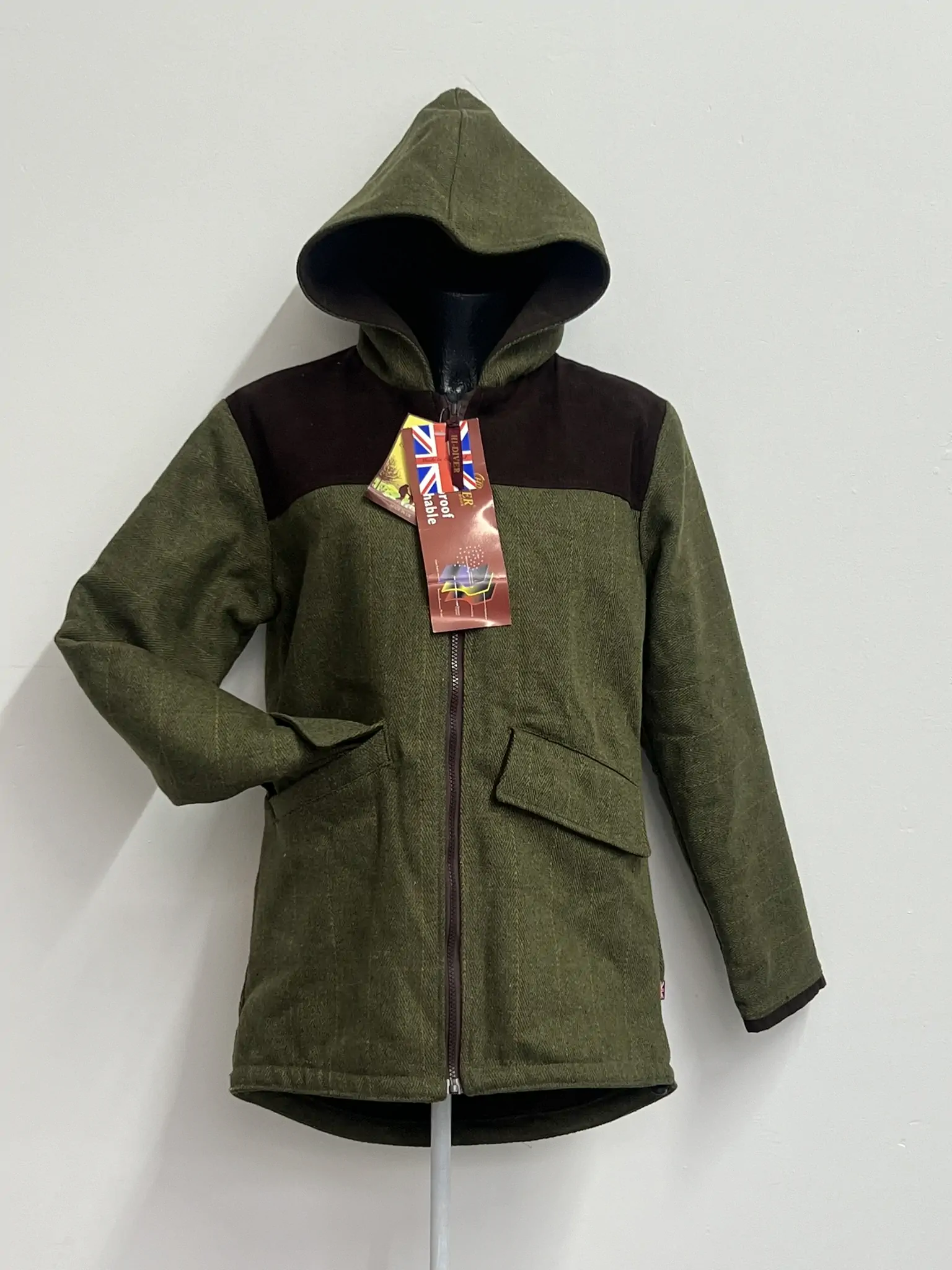 Ladies Tweed Hoodie