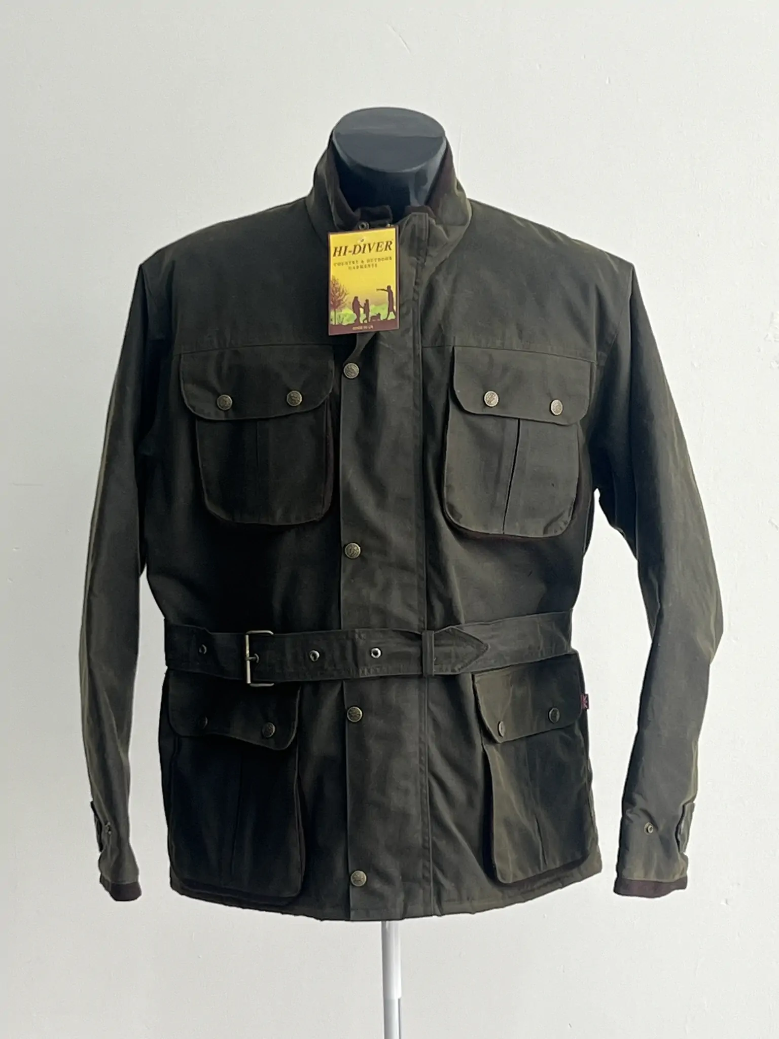 Mens Belted Jacket 2