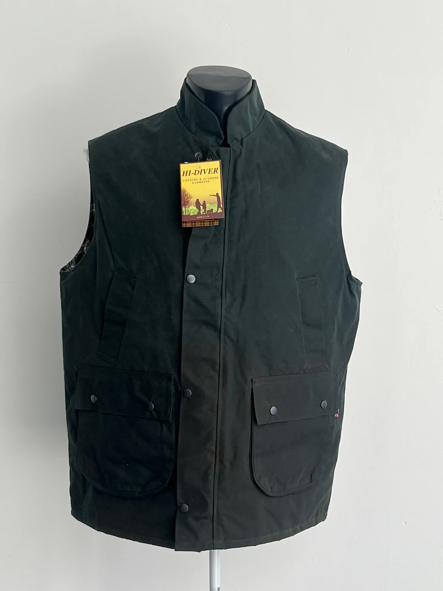 Wax Waistcoat Front